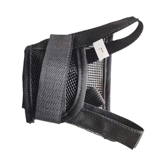 Adjustable Pet Dog Mask Bark Bite Mesh Mouth Muzzle Grooming Anti Stop Chewing