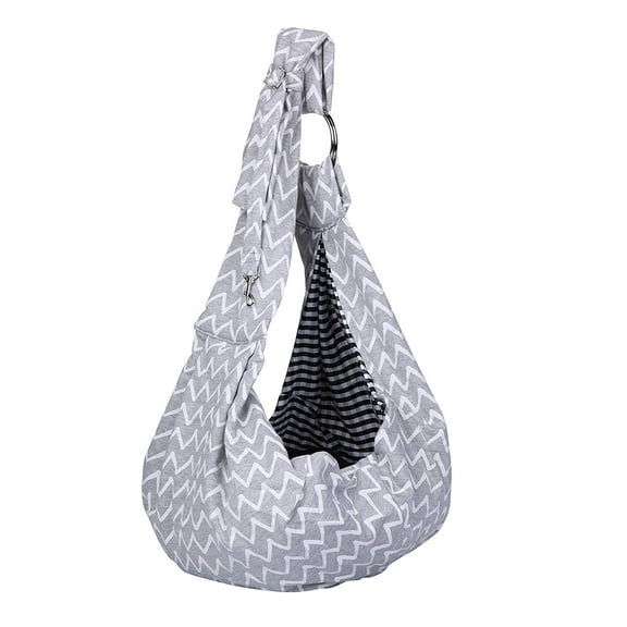 Adjustable Pet Sling Carrier Bag, Gray