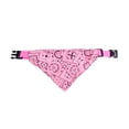 thumbnail image 1 of Adjustable Pet Wet Wipes, Pet Printed Scarf Small Dog Retractable Collar Scarf,Gifts for Pets and Pet Lovers(Pink,S), 1 of 2