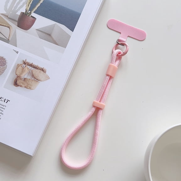 Adjustable Phone Lanyard Tether - Universal T-shaped Phone Strap for Case, Anti-Lost Wrist Lanyard