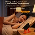 thumbnail image 1 of Adjustable Phone Stand for Desk, Sturdy Universal Holder Compatible with iPhone Samsung, Portable Foldable Phone Holder for Video Calls Reading Movies, Compact Lightweight Modern Design, 1 of 9