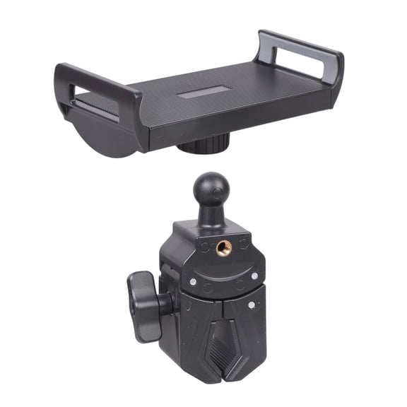 Adjustable Phone Tablets Holder 360 Rotation Antislip for Bike Motorcycle 4.5-13Inch Mount