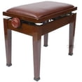 thumbnail image 1 of Adjustable Piano Bench Stool with Quick Adjustment in Walnut, 1 of 1