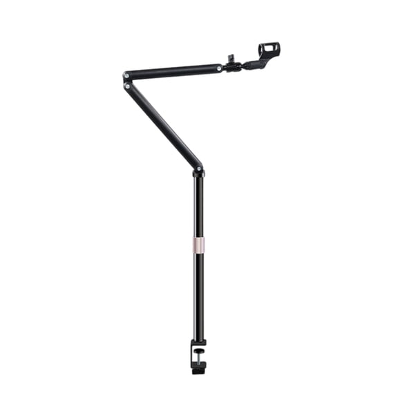 Adjustable Pickup Boom Arm - Heavy-Duty Steel Construction for Studio Streaming & Podcast Setup