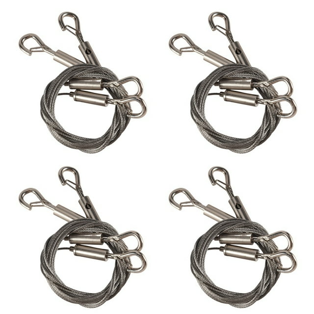 Adjustable Picture Hanging Wire Heavy Duty Supports 8 Pack Hanging