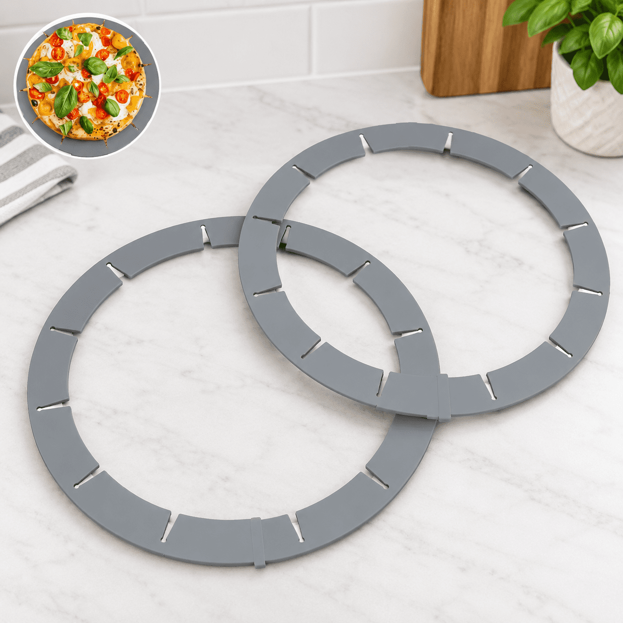 Adjustable Pie Crust Shield Protector Pie Edge Protector Tools Round ...