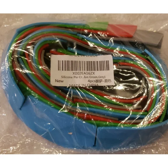 Adjustable Pie Crust Shield Silicone Pie Protector, Pie Ring Crust Bake Set Of 4