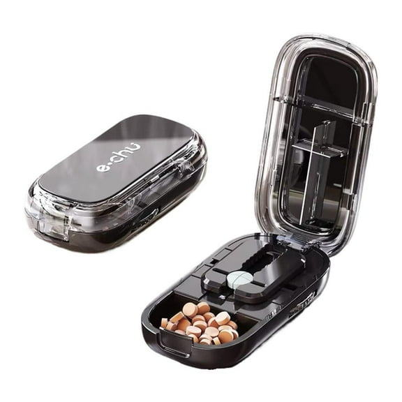 Adjustable Pill Cutter Splitter for Multiple Pills At A Time 1/2 1/4 Pill