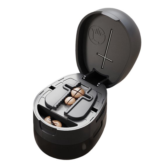 Adjustable Pills Splitter With Concealed Safety Blade For Accurate Tablet Division Built In Storage Compartment