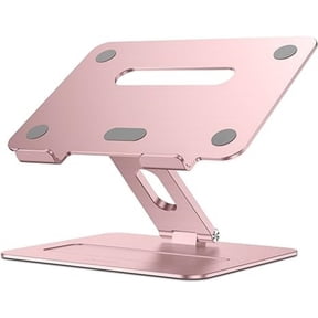Pink Desktop Computer Stand Pink Monitor Risers and Desk Organizers for a Stylish Workspace
