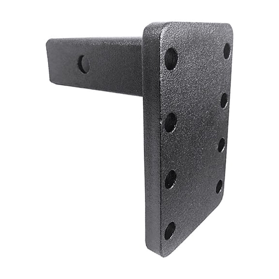 Adjustable Pintle Hook Fixing Base Receiver Fixture Trailer Hitch Towing Heavy Duty RV Camper Caravan Parts Accessories ,Easy to Use