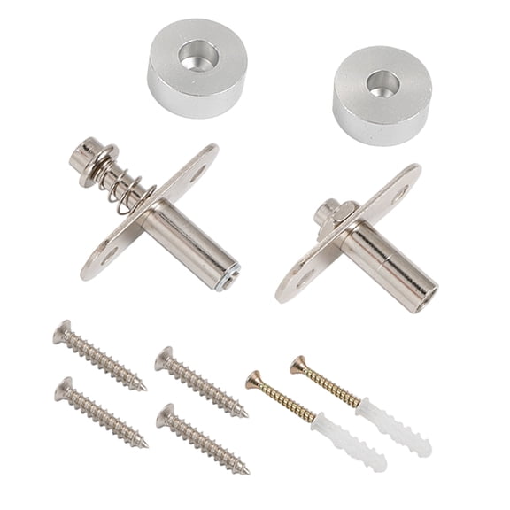 Adjustable Pivots Door Hinge 360 Degrees Concealed Pivots Hinge Corrosion Resistant Universal Joints Mounting Hardware