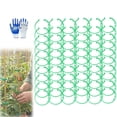 Adjustable Plant Fixing Buckle Clips, Reusable Garden Stem Support ...