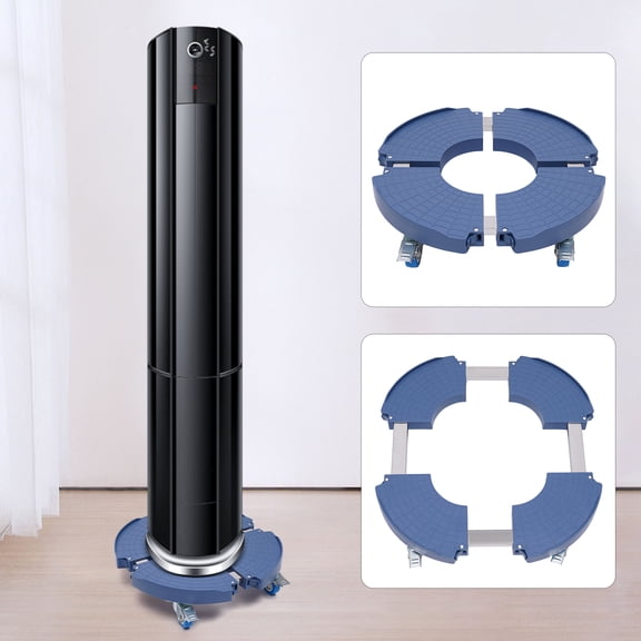 Adjustable Plant Roller,400kg Capacity,40-58.5cm Balcony Use