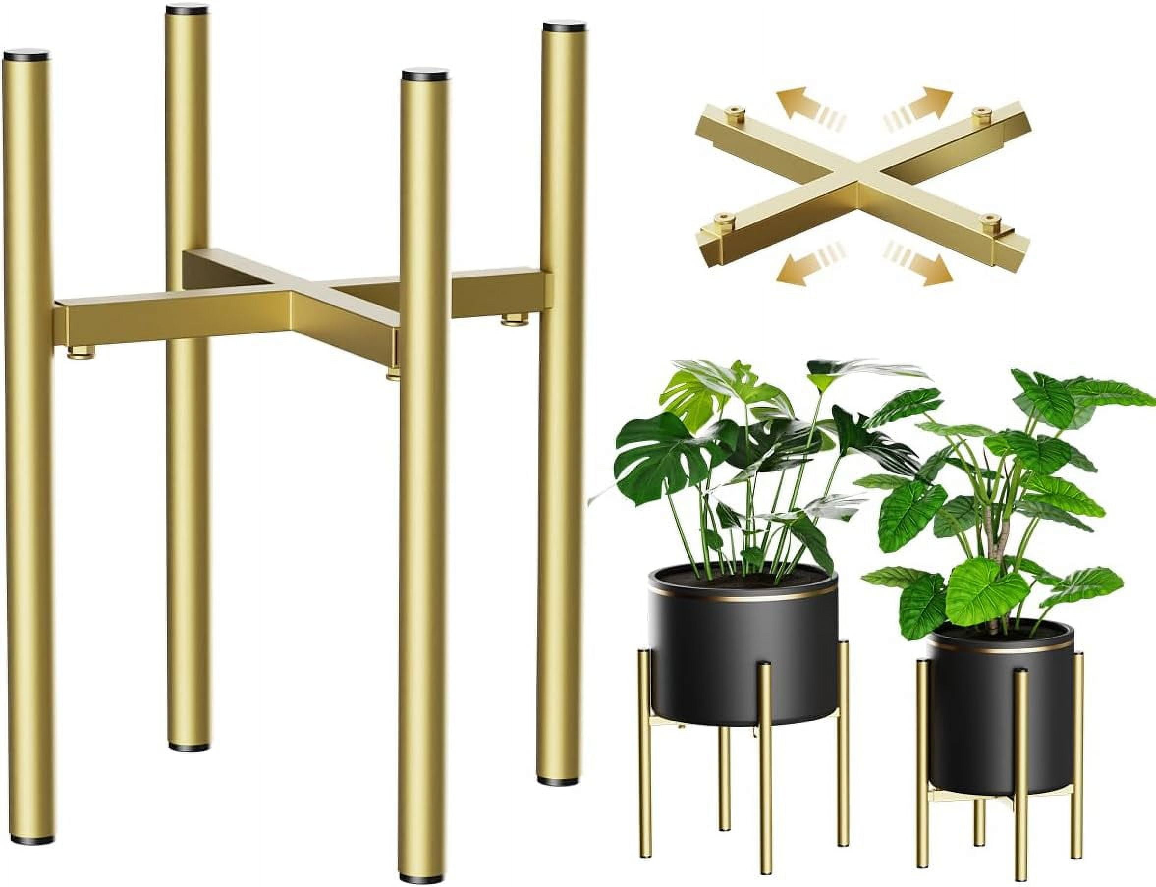 Adjustable Plant Stand Indoor, Metal Plant Stand 8 to 12