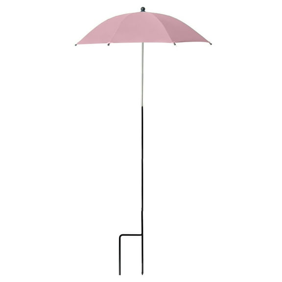 Adjustable Umbrella Shade Cover - Sun Shade Protector for Outdoor Plants, Multipurpose Reusable Sunshades Umbrella for Outdoor Yard Planters Pot Potted Plants,Pink