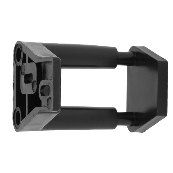 Adjustable Plastic Barn Door Floor Guide Roller Kit with Screws & Expansion Tubes for Sliding Door Stability