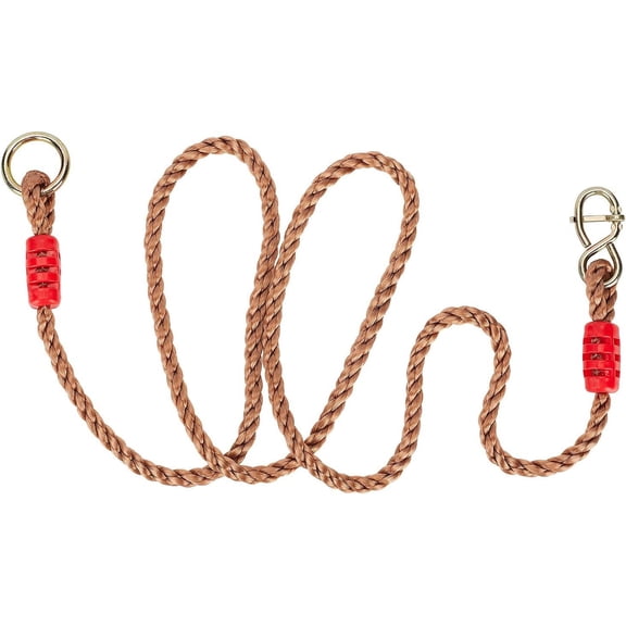 Adjustable Plastic Connecting Rope Nylon Tree Straps for Outdoor Playground Adjustable Nylon Rope Hanging Kit Polyethylene Rope Cord with Iron Button6.9inch Length DIYDIY