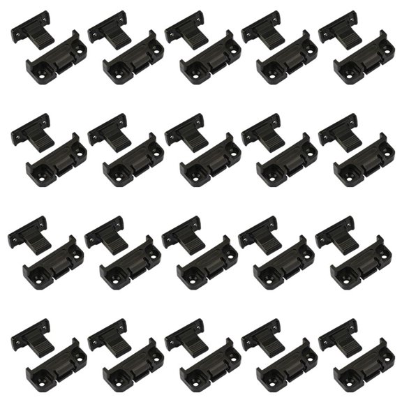 Adjustable Plastic Fixed Matched Hardware, Quick Release Roman Column Connector Siding, 2-in-1 in Quick Release Wall Panel Fastener Fixing Clip,Hidden Joint Bracket for DIY Cabinet Wardrobe