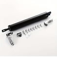 thumbnail image 1 of Adjustable Pneumatic Screen Door Closer with Positioning, Automatic Door Shutter, Quiet Closure Mechanism, Aluminum Alloy Closer, 10 100° Angle Hold Function, Black, 1 of 5
