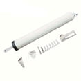 thumbnail image 1 of Adjustable Pneumatic Screen Door Closer with Positioning, Automatic Door Shutter, Quiet Closure Mechanism, Aluminum Alloy Closer, 10 100° Angle Hold Function, White, 1 of 5