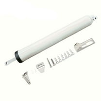 Adjustable Pneumatic Screen Door Closer with Quiet Closing, Speed Control, Multi-Angle Holding, and Latching Mechanism for Secure, Smooth, and Convenient Door Operation