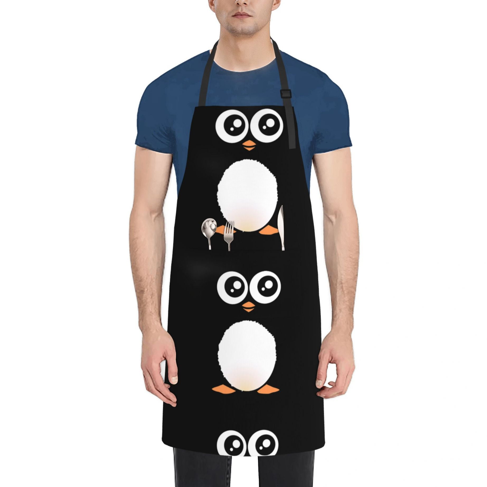 Cute black apron online