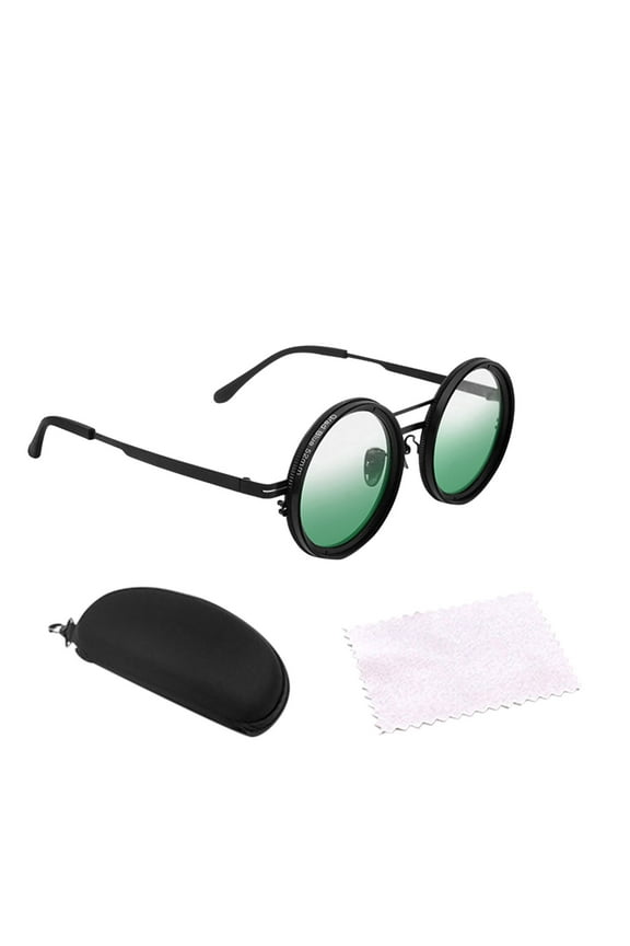 Adjustable Polarized Round Sunglasses with ND Filter Gradient Color Stepless Tint Control Lightweight Eyewear for Outdoor Activities for Hiking Fishing and Beach Use