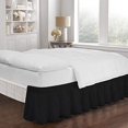 thumbnail image 1 of Adjustable Pom Pom Fringe Bed Skirt by Easy Fit, 1 of 4