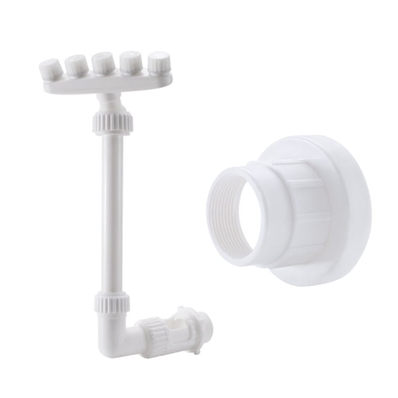 Adjustable Pool Fountain 5 Nozzles Waterfall Sprinklers Coolers Swimming Pool Waterfall Fountain for In-Ground Pools