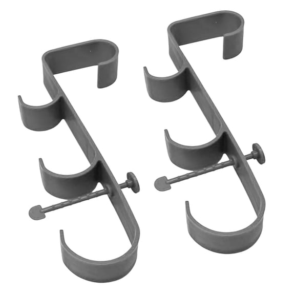 Adjustable Pool Hook with Nonslip Design Pool Tool Storage Hook for Secure Tool