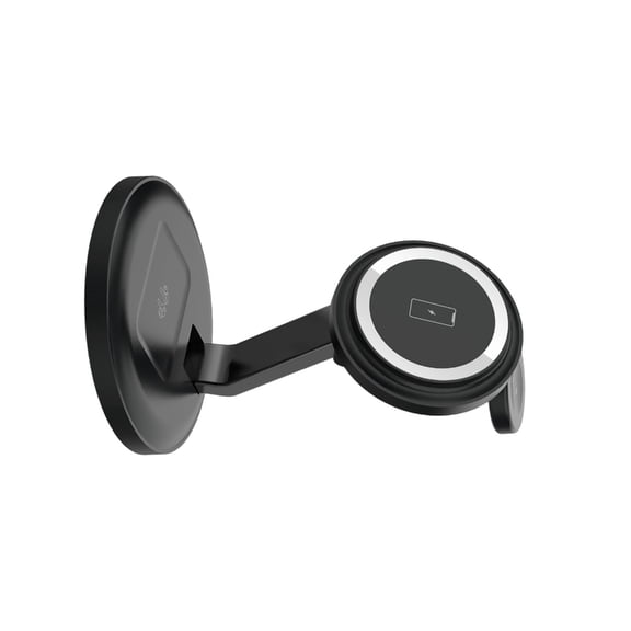 Adjustable Portable 3 in 1 Function Wireless Charging Foldable Design 15W Quick Charge Phone Holder For Mobile Devices