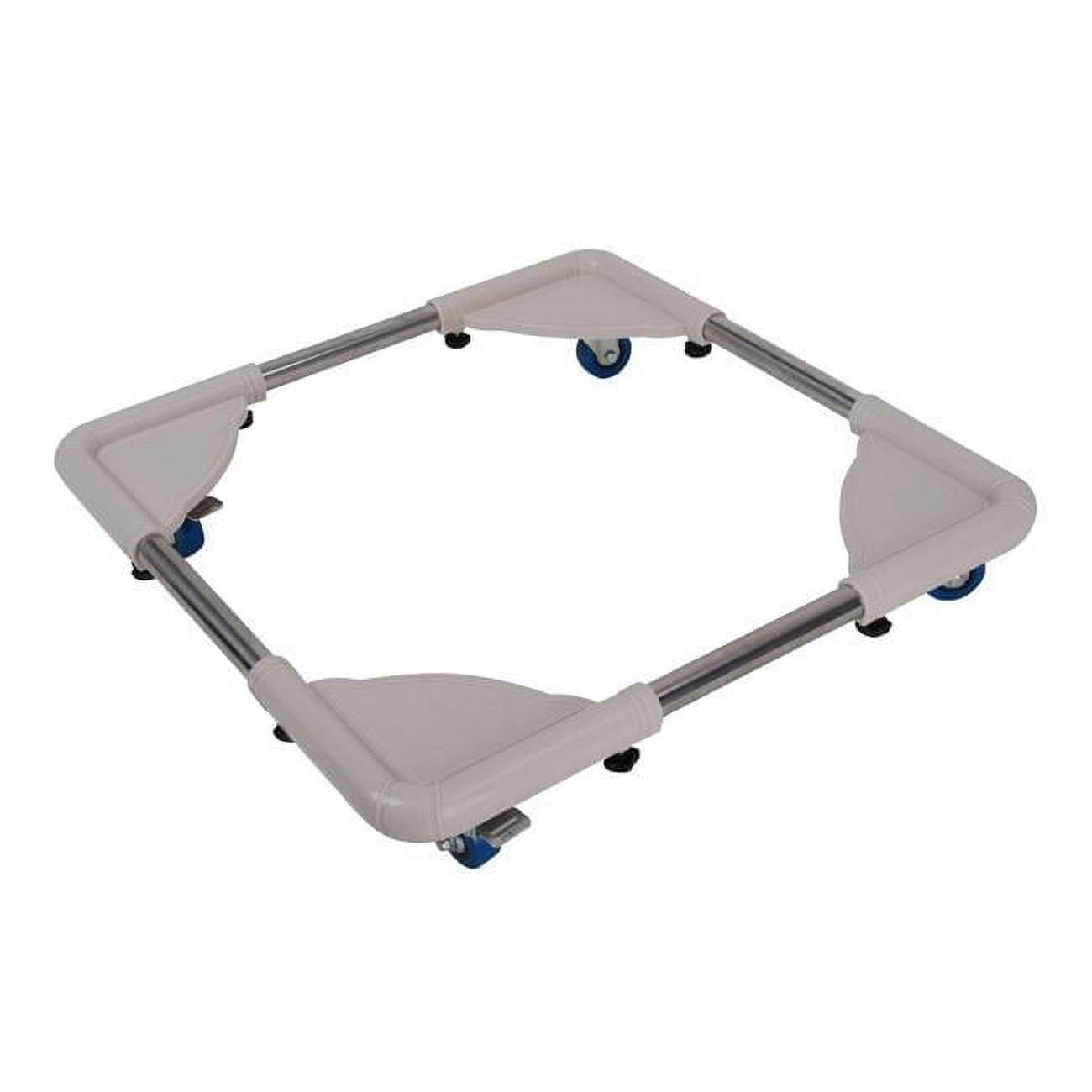 Adjustable & Portable Compact Washer Dolly with Wheel Platform