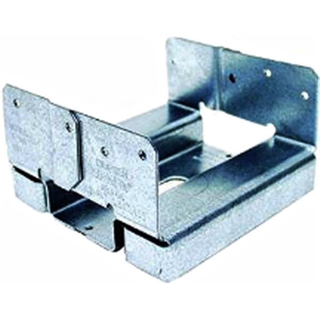 Galvanizing Post Riser Adjustable Post Base, Galvanized, - Walmart.com