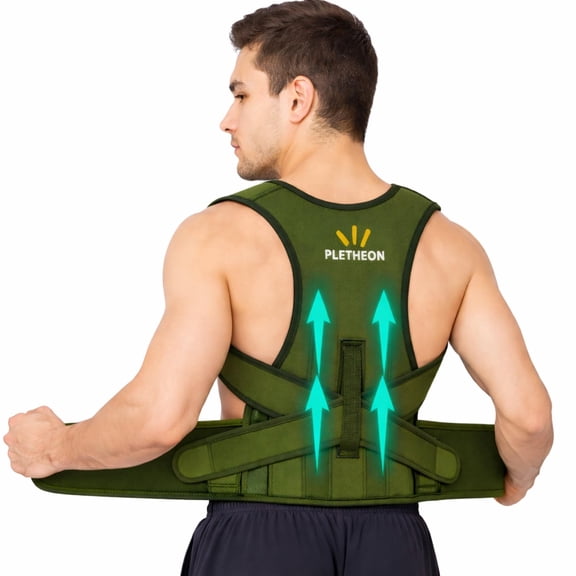 Adjustable Posture Corrector Belt for Men and Women Back Support Brace for Spine Alignment, Pain Relief & Shoulder Correction
