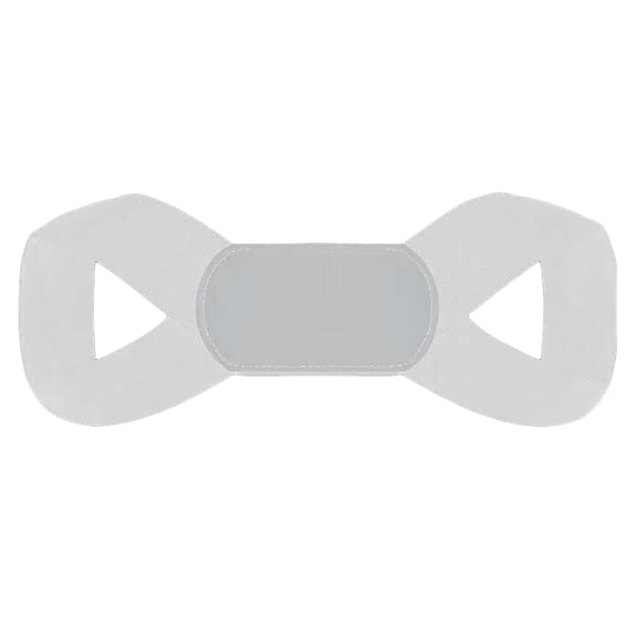 Adjustable Posture Corrector for Adults and Children with Discreet Design White