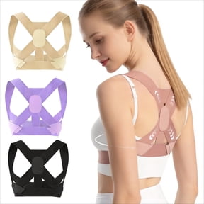 Adjustable Posture Corrector for Men and Women, Invisible Upper Back Support Brace, Shoulder Straightener for Slouching Correction
