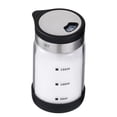 thumbnail image 1 of Adjustable Pour Spice Shaker Bottle 150ml Glass Pepper Dispenser with Rotatable Stainless Steel Lid and Measuring Marks for Kitchen Seasoning Control, 1 of 5
