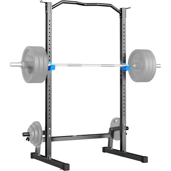 Adjustable Power Rack Power Cage Squat Rack with Pull Up Bar Weight Lifting Cage