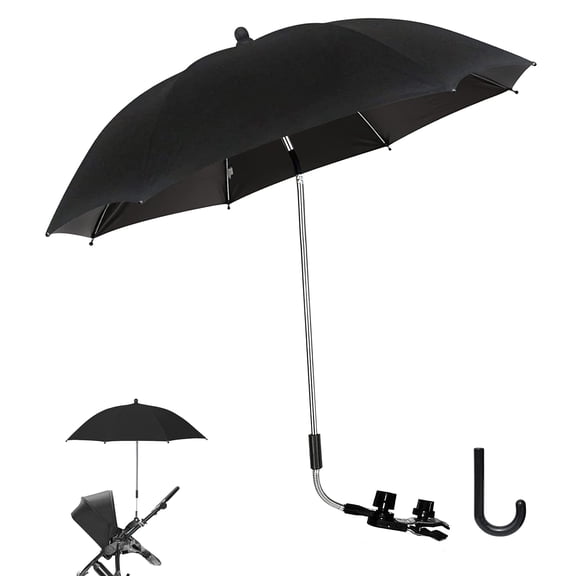 Adjustable Pram Parasol Baby Stroller for Sun Tent Rain for Sun Umbrella Large S
