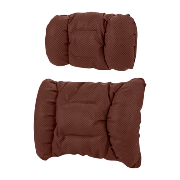Adjustable Premium Headrest Cushion And Lumbar Pillow For Driver Long Trip Fatigue Relief