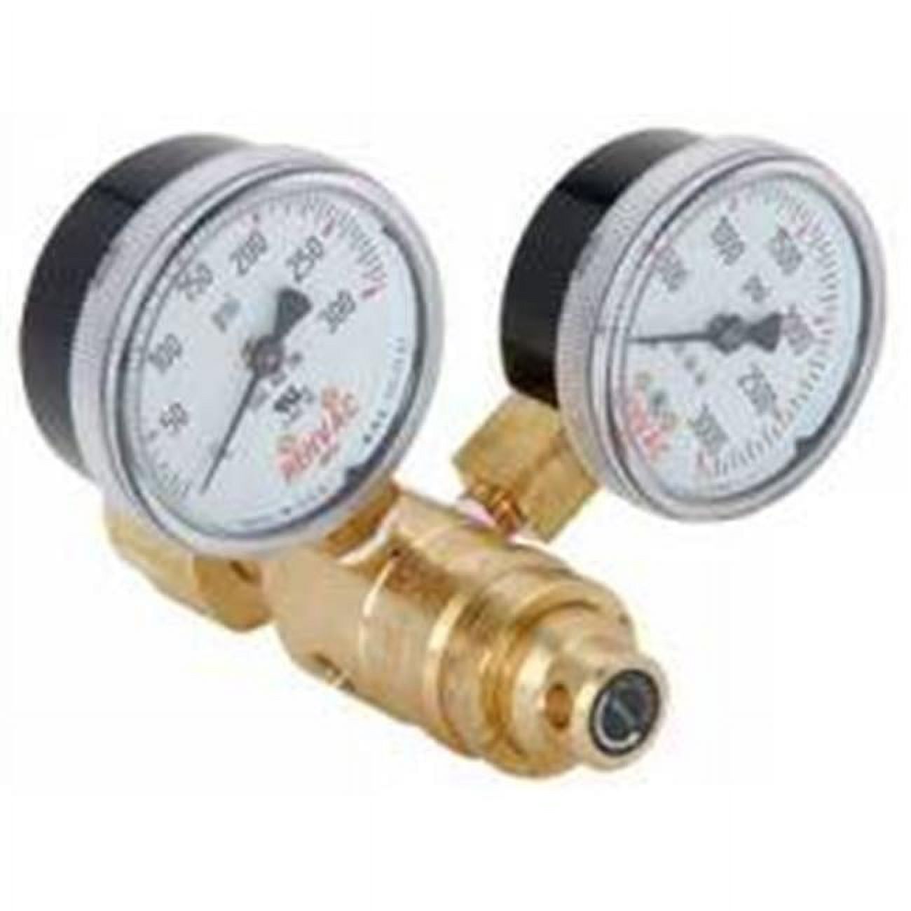 Adjustable Pressure CO2 Regulator with Dual Gauges