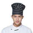 Adjustable Professional Chefs Catering Hat Men Women Cap Cook Food Prep ...