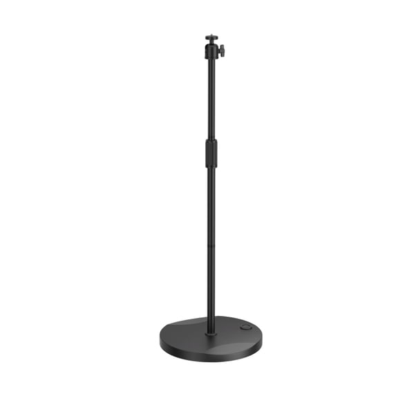 Adjustable Projector Floor Stand With Telescopic Rod Rolling Wheel Wide Compatibility High Strength Metal Frame