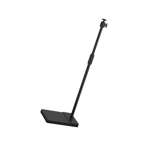 Adjustable Projector Floor Stand With Telescopic Rod Rolling Wheel Wide Compatibility High Strength Metal Frame