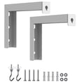 thumbnail image 1 of Adjustable Projector Screen Mounting Hook Projection Movie Screen Wall Hanging L-Bracket Curtain Mount Hook Kit For Home Theater ,Wide Application, 1 of 6