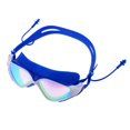 thumbnail image 1 of Adjustable Protection Swim Swimming Goggles With Carry Case Dark Blue, 1 of 10