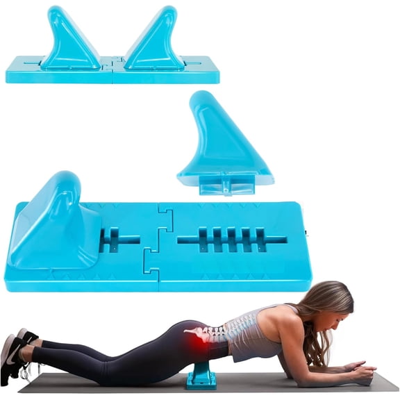Adjustable Psoas Muscle Release Tool, Blue,Fully Adjustable, Trigger Point Relief