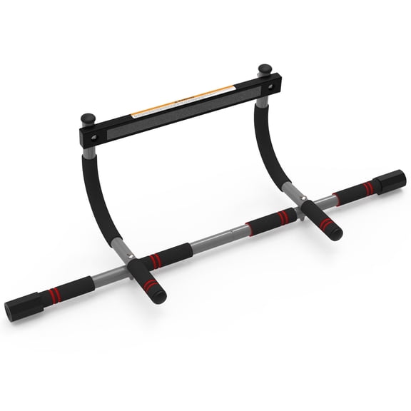Leikefitness Doorway pull-up bar, no-screw adjustable chin-up bar for home gym full-body workouts