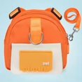 thumbnail image 1 of Adjustable Puppy Dog Backpack Cartoon Dog Treat Bag Outdoor Travel Portable Dog Pet Small Bags with Training Lead Leash, 1 of 5